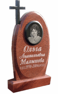 Памятник из красного гранита в Новороссийске